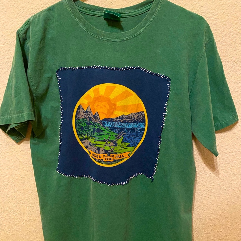 Vintage one-of-a-kind shirt hand sewn